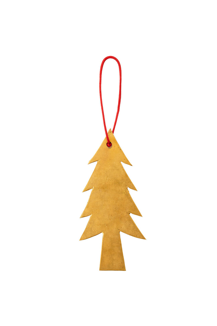 Brass Tree Ornament