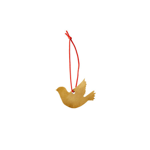 Brass Bird Ornament