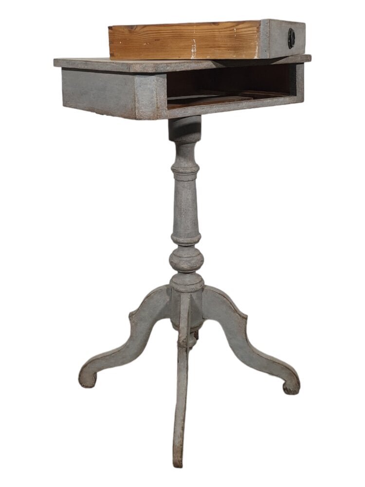 Antique Swedish Rectangular Side Table