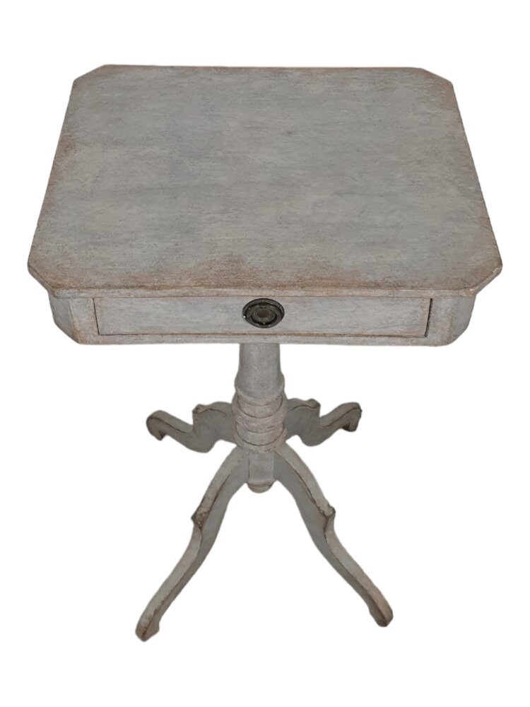 Antique Antique Swedish Rectangular Side Table