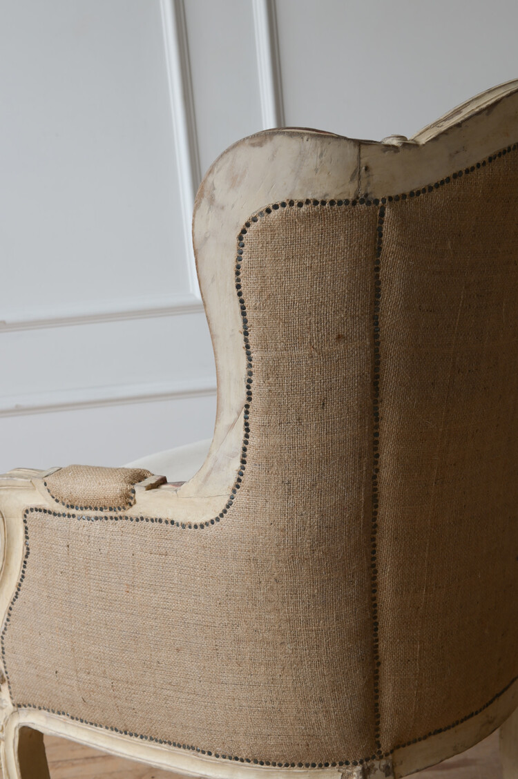 Antique French Bergere Chair