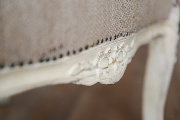 Antique French Bergere Chair