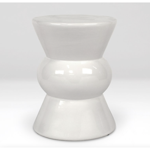 Made Goods Teagan Stool in White