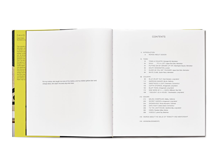 David Netto coffee table book