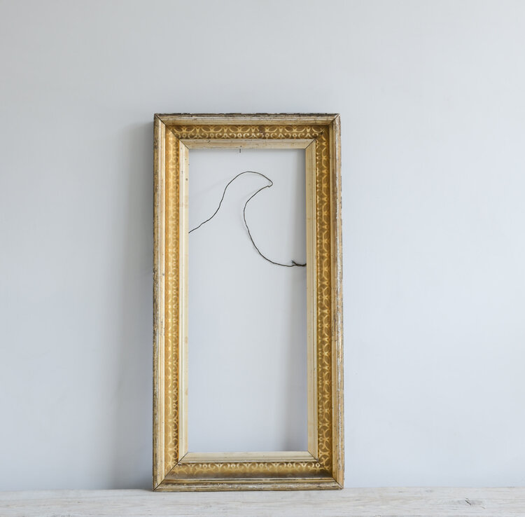 Antique 19th C Gilt Frame III Medium