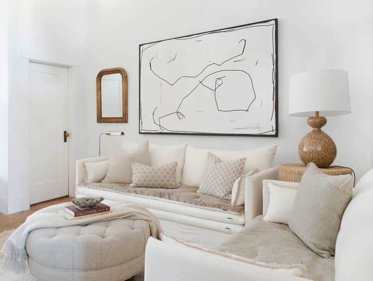 Gild & Co. Kutch Shell Linen Cushion