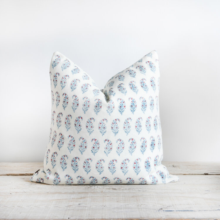 Lee Jofa Indiennes Paisley Cushion
