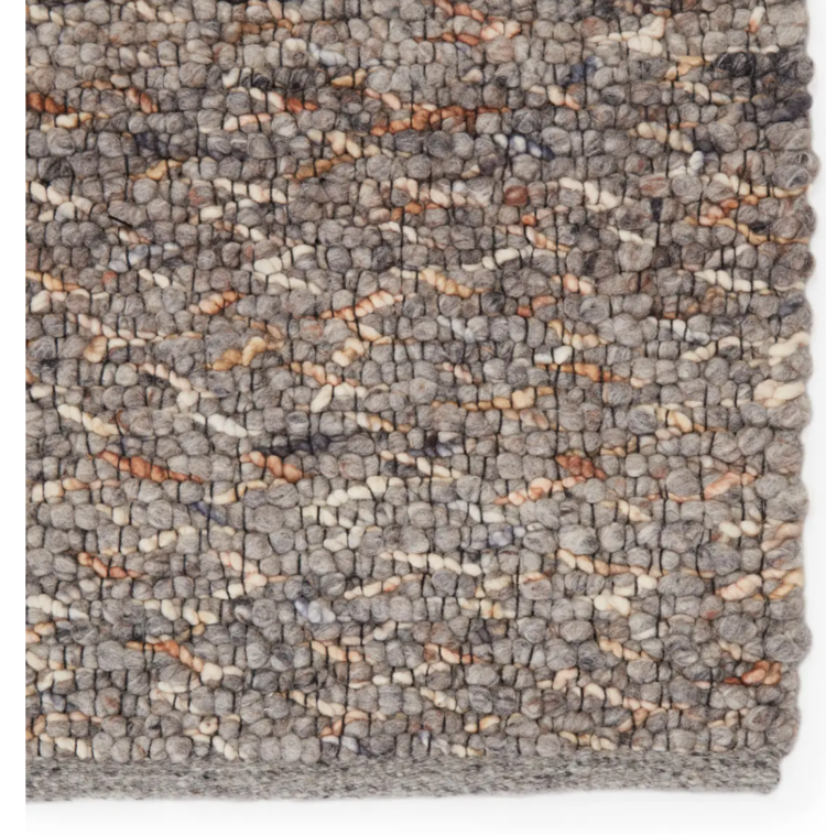 Uzès Wool and Jute Rug in Periscope 01