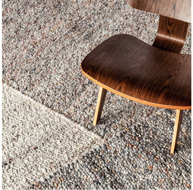 Uzès Wool and Jute Rug in Periscope 01