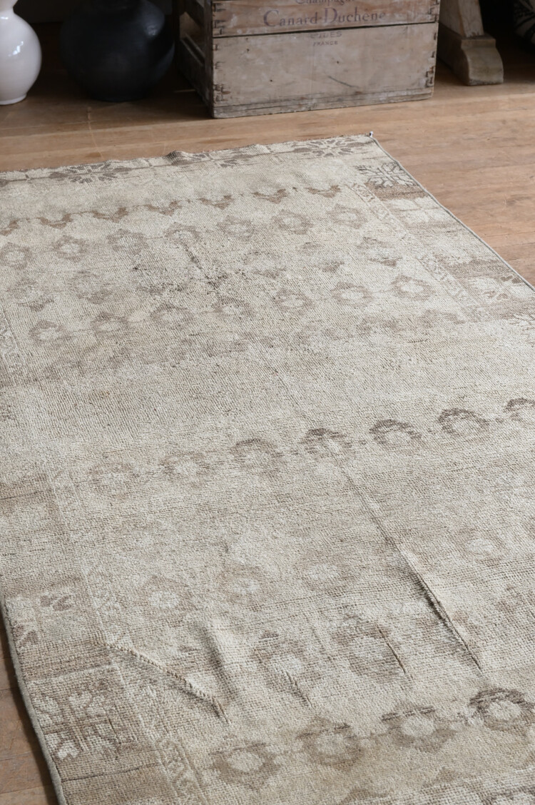 Vintage Turkish Kars Runner Rug