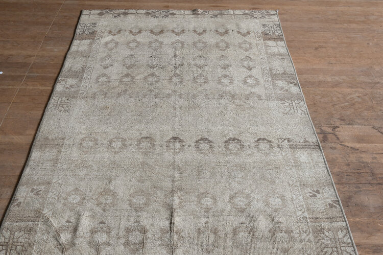 Vintage Turkish Kars Runner Rug