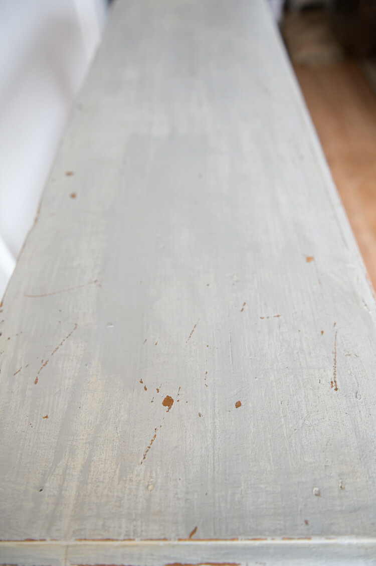 Vintage Vintage Painted Hungarian Bookcase Shelves (warehouse item)