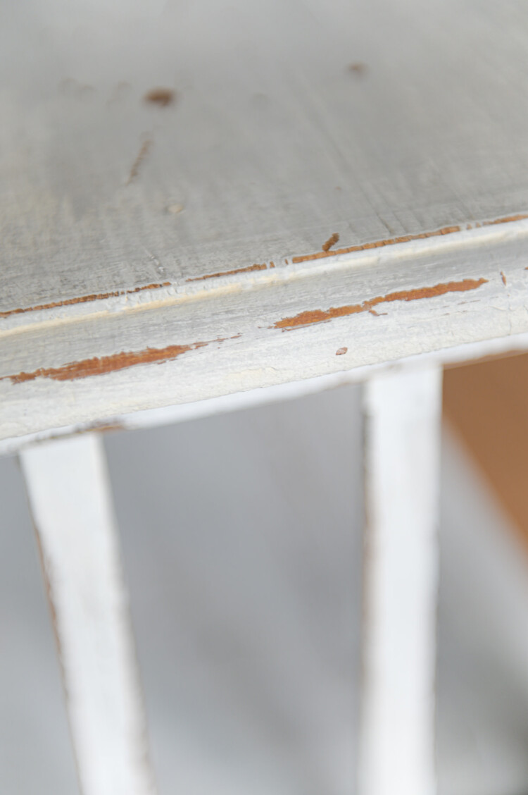 Vintage Painted Hungarian Bookcase Shelves (warehouse item)