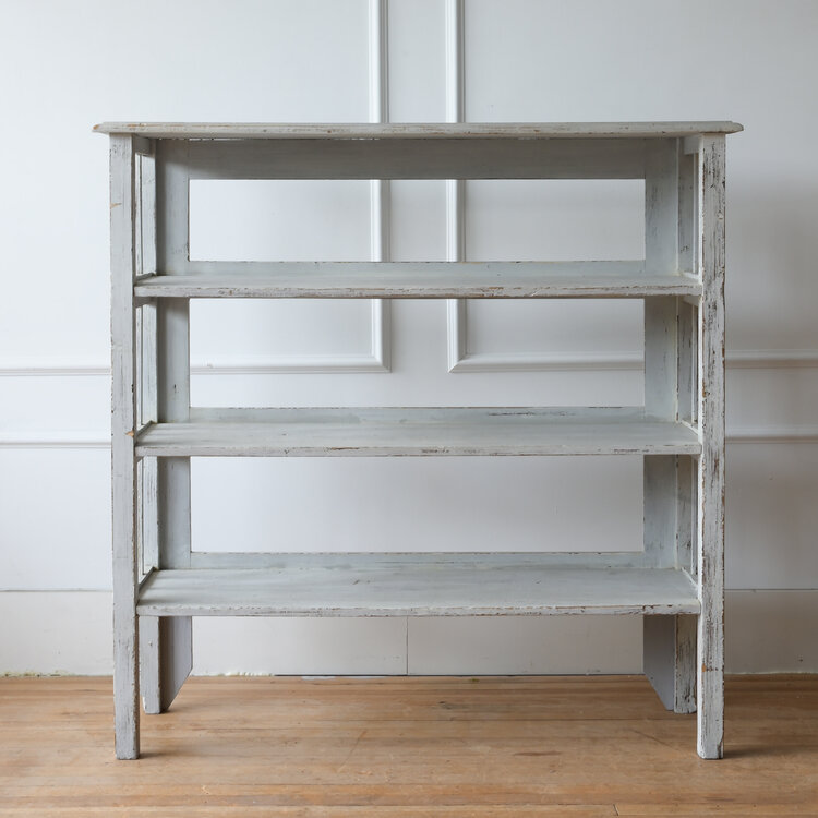 Vintage Vintage Painted Hungarian Bookcase Shelves (warehouse item)