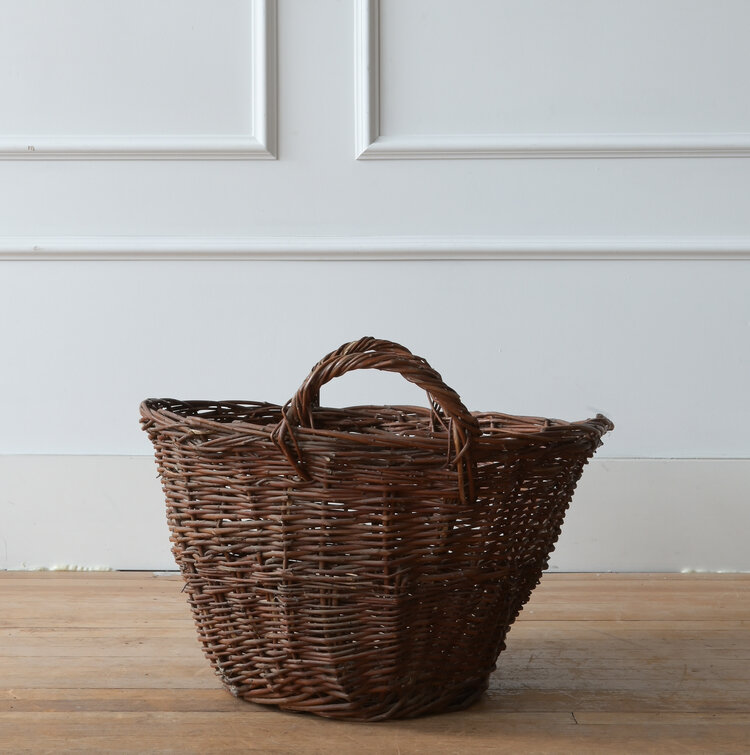 Vintage Large Antique Corn Basket