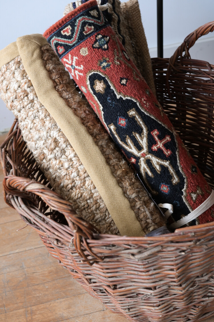 Large Antique Corn Basket