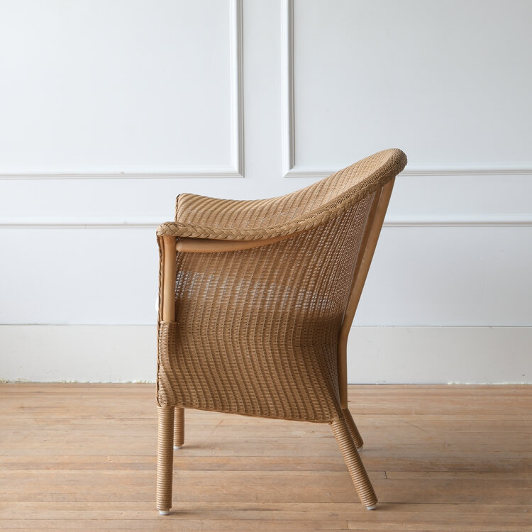 Classic Rattan Chair in Natural Loom w cushion