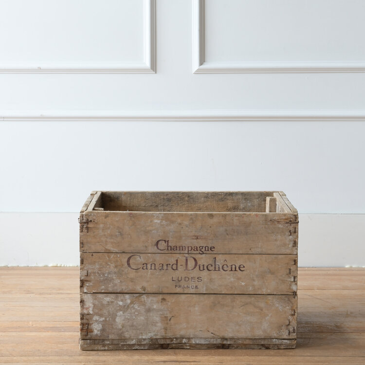 Vintage Canard-Duchêne Champagne Crate
