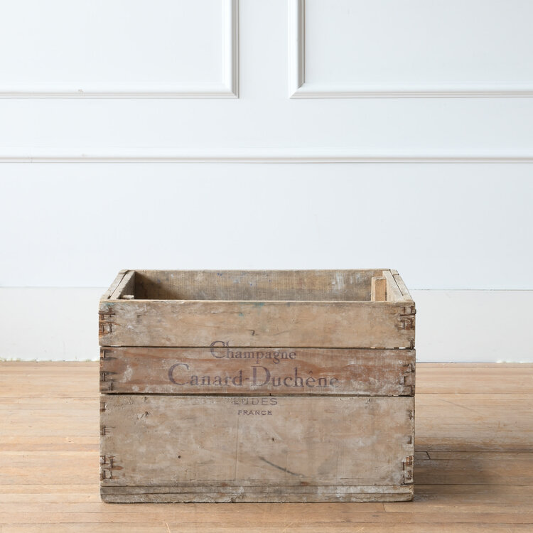 Vintage Canard-Duchêne Champagne Crate