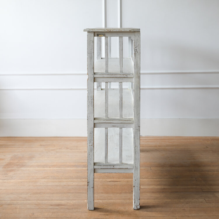 Vintage Vintage Painted Hungarian Bookcase Shelves (warehouse item)