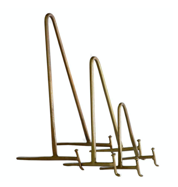 Gild & Co. Antiqued Brass Display Stand