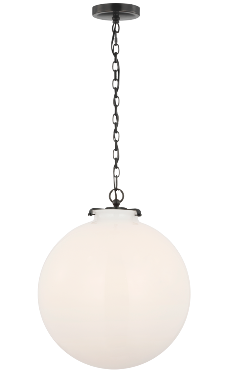 Katie Large Globe Pendant by Visual COmfort