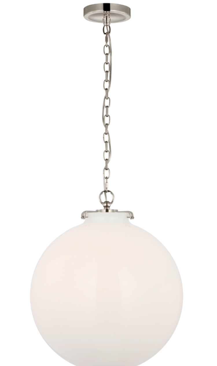 Katie Large Globe Pendant by Visual COmfort