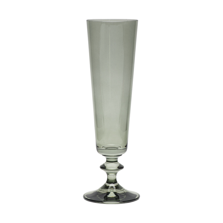 Bella Champagne Flute in Laurel Mist
