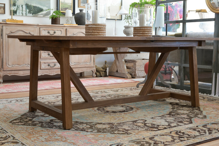 George Outdoor Teak Table