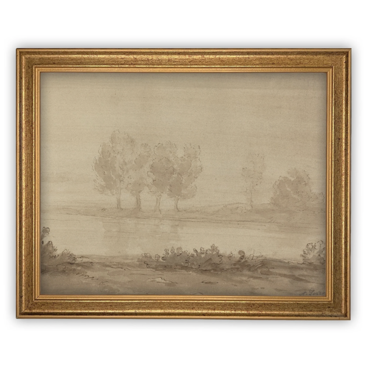 Framed Landscape Art Print 181