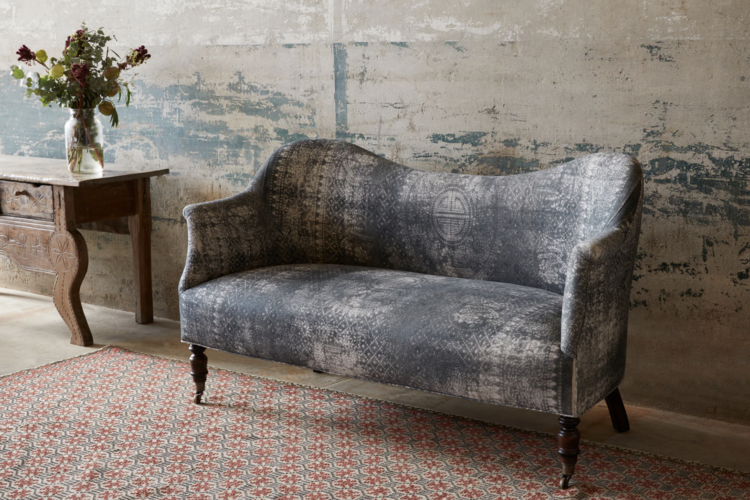 John Derian Dromedary Sofa by John Derian