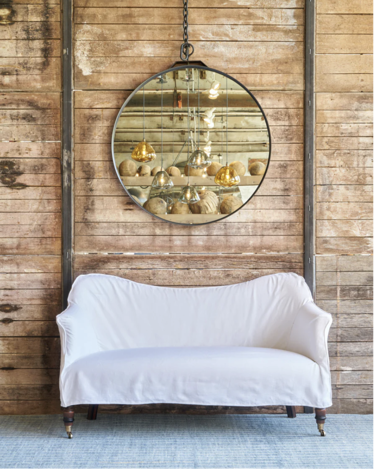 John Derian Dromedary Sofa by John Derian