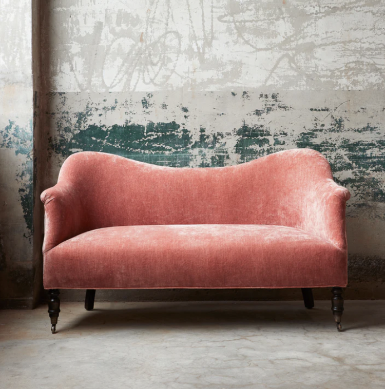 John Derian Dromedary Sofa by John Derian