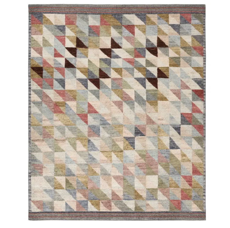 Kazben Hand-Knotted Wool Rug Ipyana