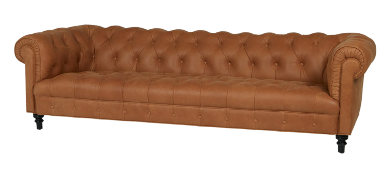 John Derian Brook Sofa by John Derian