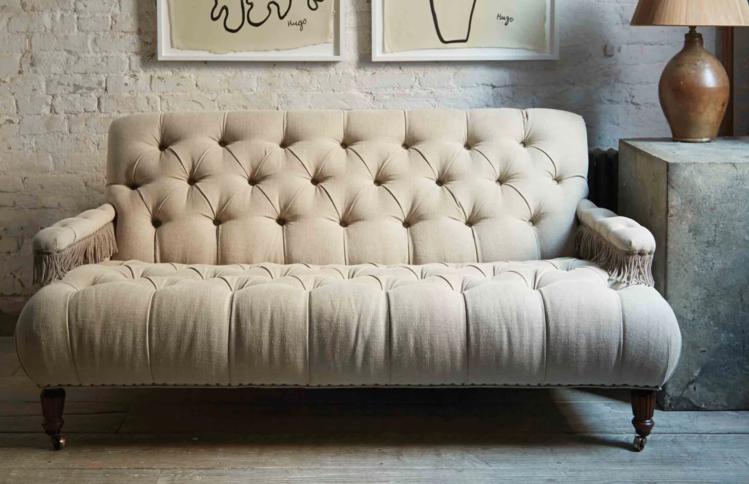 John Derian Coop Sofa by John Derian
