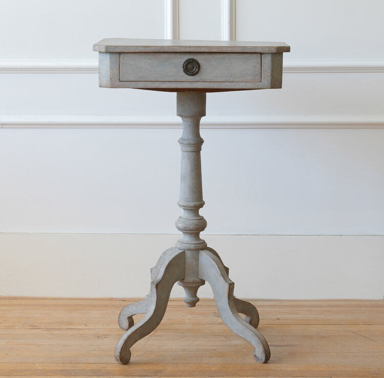 Antique Antique Swedish Rectangular Side Table