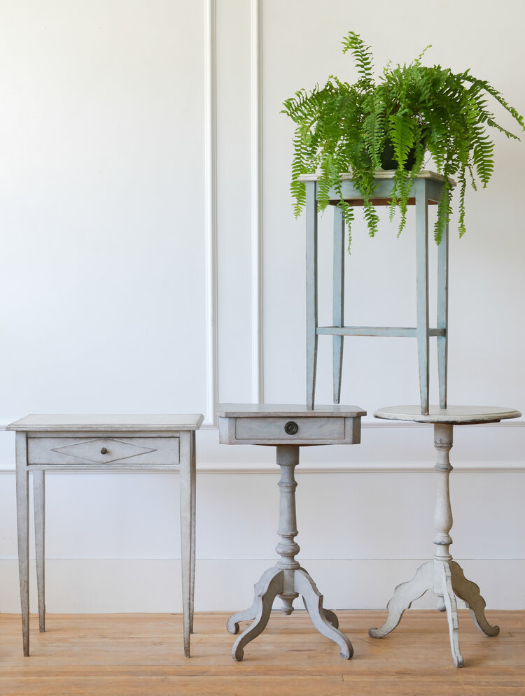 Antique Antique Swedish Rectangular Side Table