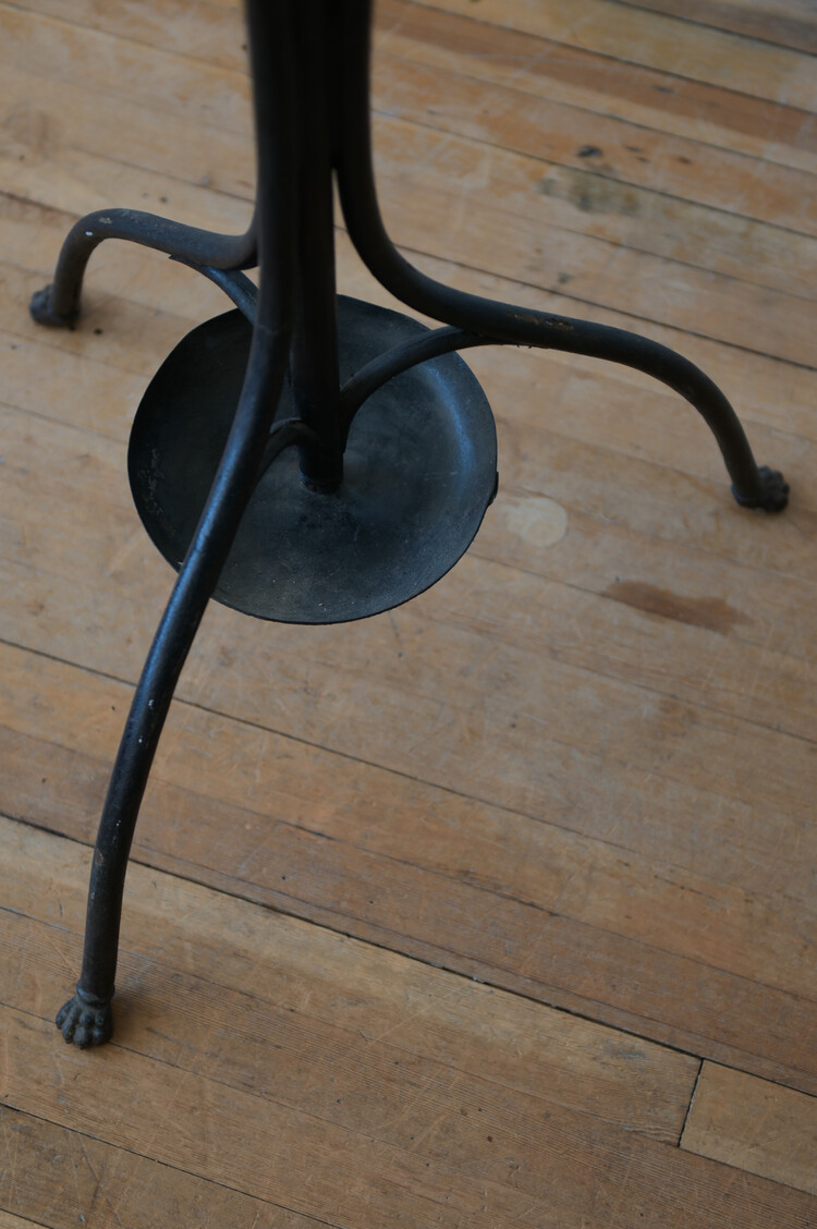 Vintage Wrought Iron Halltree