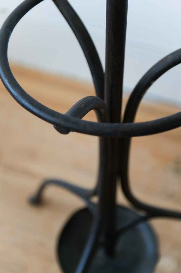 Vintage Wrought Iron Halltree