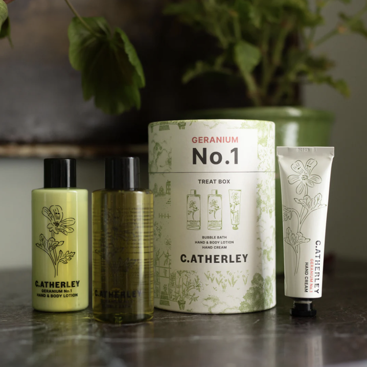 C. Atherley Geranium No. 1 Treat Box