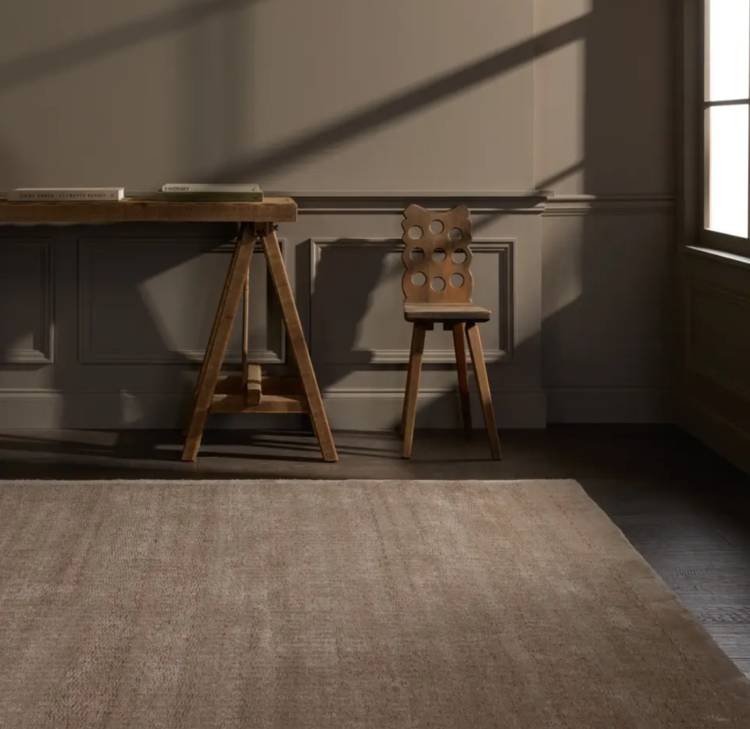 Theoros Hand-Knotted Silk Rug Panacea