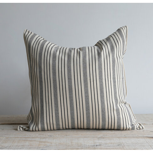 Ticking Stripe Cushion 20x20"
