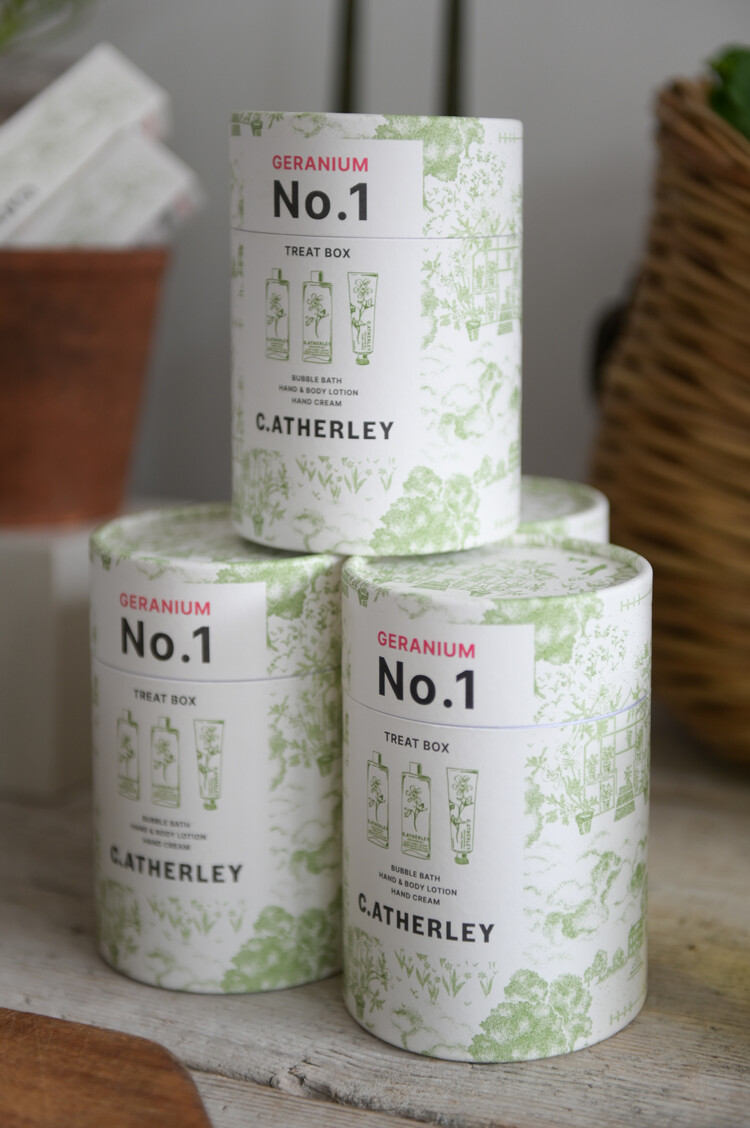 C. Atherley Geranium No. 1 Treat Box
