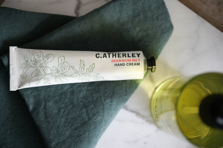 Linge Particulier French Linen Dishtowel Cedar