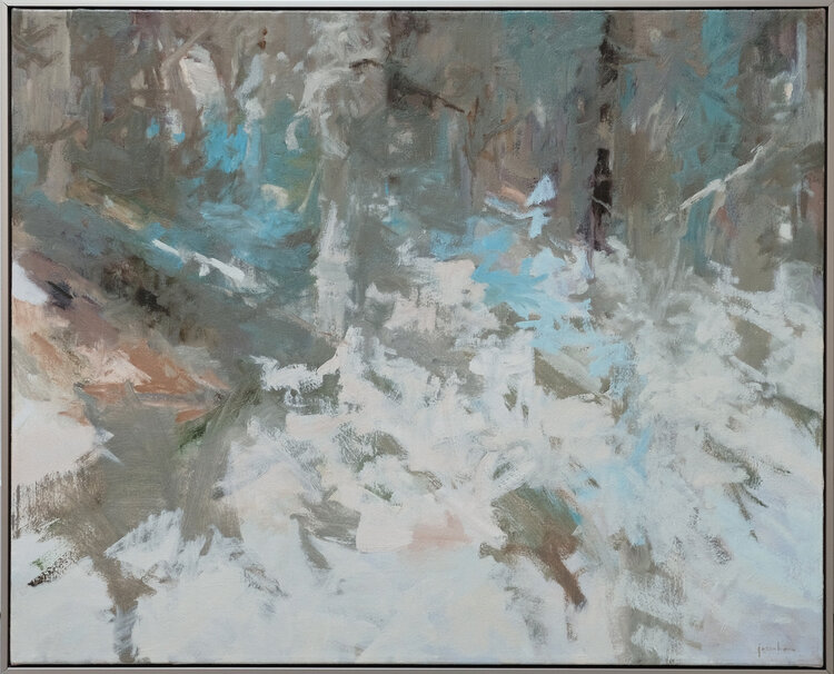 Winter’s Heart painting