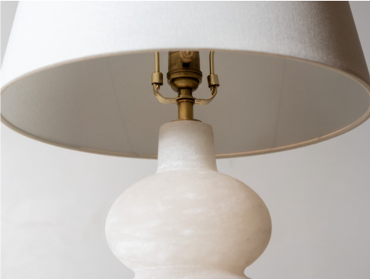 Ciccio Alabaster Large Table Lamp