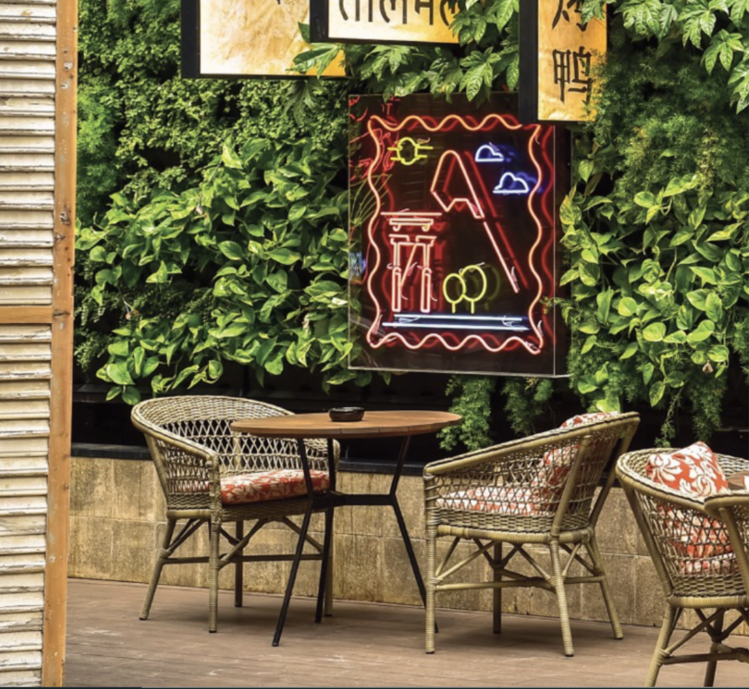 Emma Outdoor Arm Chair (warehouse collection)