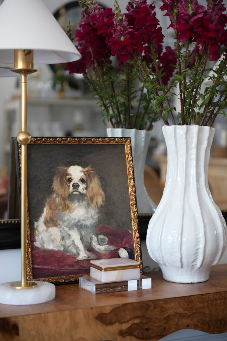 Vintage Vintage Pink Onyx Casket Box