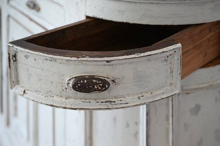 Antique French Bibliotheque Cabinet